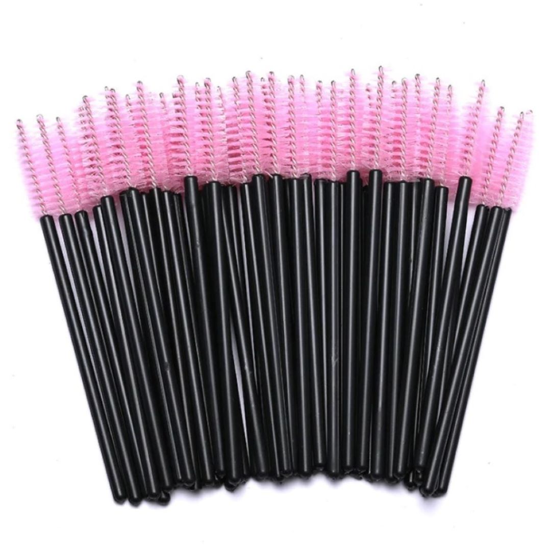 Pennellino mascara rosa/nero - 50pz.