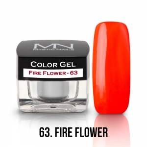 Color Gel - 63 - Fire Flower - (HEMA-free) 4g