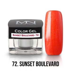 Color Gel - 72 - Sunset Boulevard - (HEMA-free) 4g