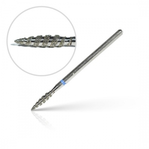 Nail drill bit - diamond - tornado (medium coarse)