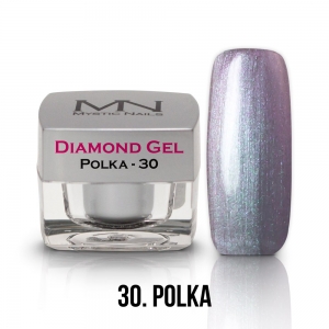 Diamond Gel - no.30. - Polka - (HEMA-free) 4g