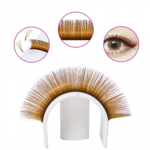 Color Eyelash Extensions D - 0.07 - 12mm