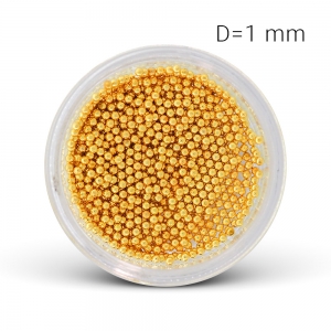 Perline Gold D-1mm