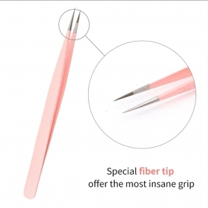 Fiber Tip Straight tweezer