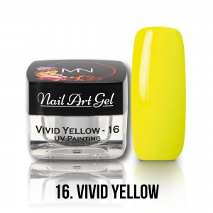 Nail Art Gel 16 - Vivid Yellow 4g