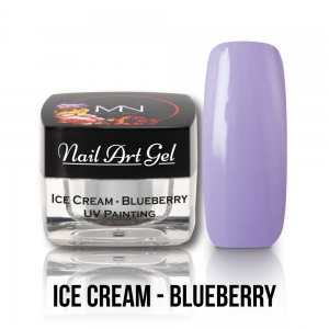 Painting Nail Art Gel - Ice Cream - Blueberry - (HEMA-free) 4g