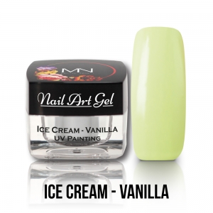 Painting Nail Art Gel - Ice Cream - Vanilla - (HEMA-free) 4g